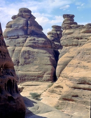 Mada'in Salih rocks