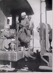 Pilgrims on Hadjas Rail